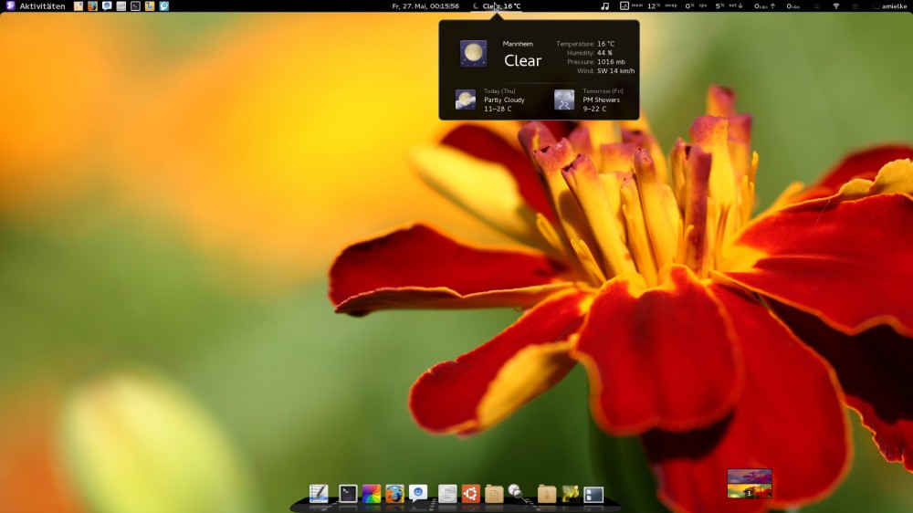 Desktop Gnome3 Screenshot 